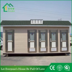 Galvanized Steel Frame Portable Toilet